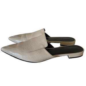 Everlane The Boss Mule Bone Patent Size 7.5